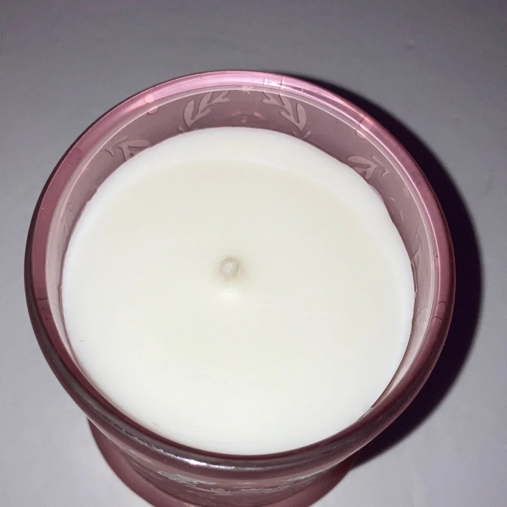 Sugar‎ Plum Fairy and Ballerina Candle in Glass Holder with Lid 3x5